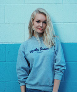 Motorcycle Repair Shop Blue Printed Tshirt